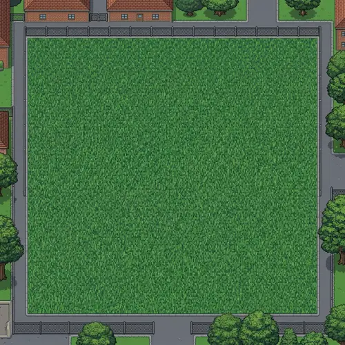 Pixel Art School Playground Design Overview