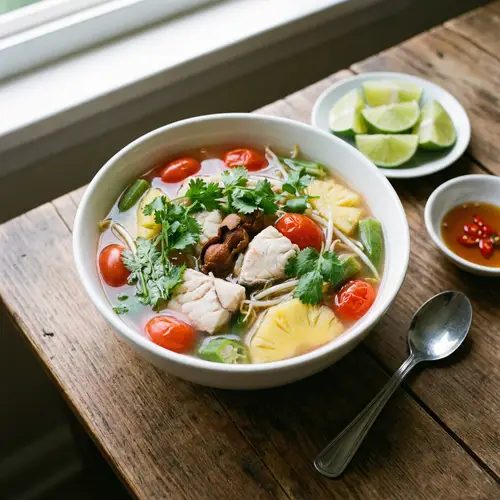 Delicious Vietnamese Canh Ca Chua Soup Recipe