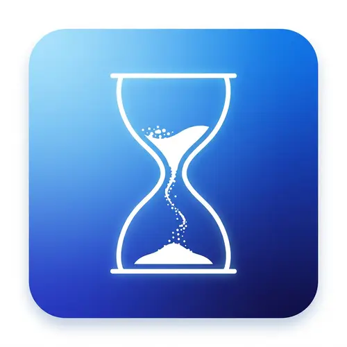 Time Flowing Smartphone App Icon