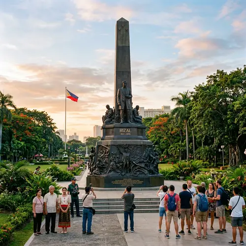 Historic Monument in the Philippines - Bronze Symbol of National History
