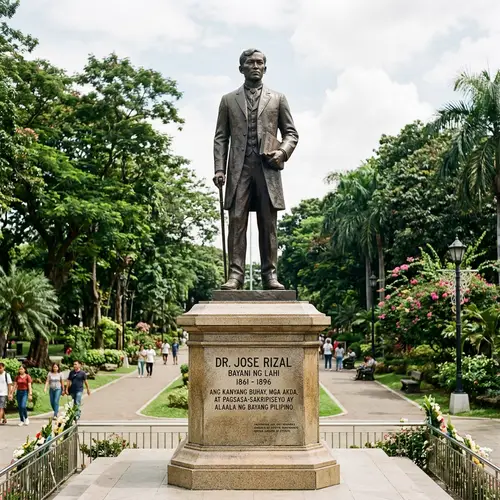 Bronze Monument of Filipino Man in 19th Century Attire