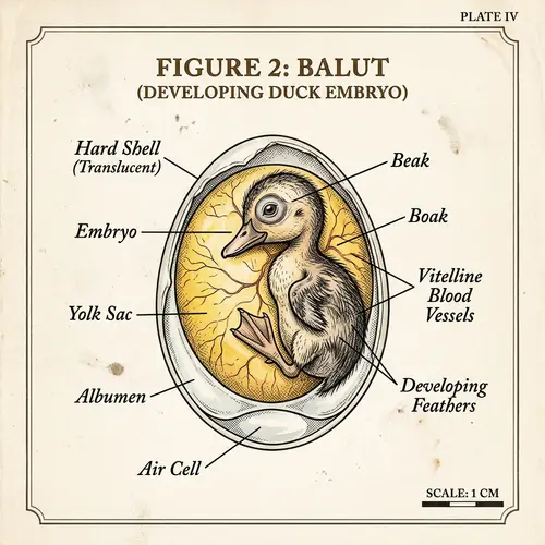 Balut: Detailed Scientific Illustration
