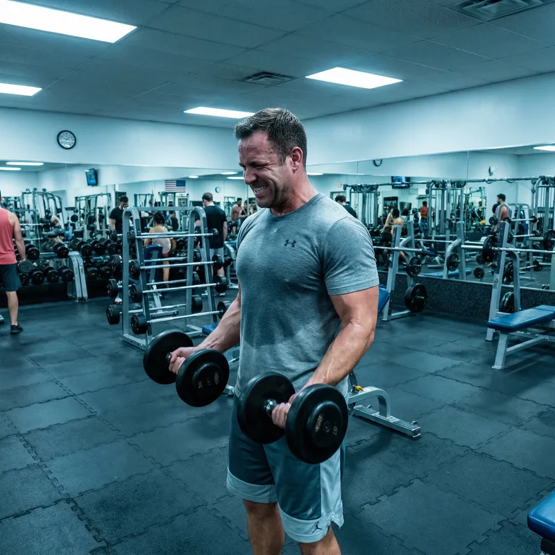 Realistic Dumbbell Training in the Gym