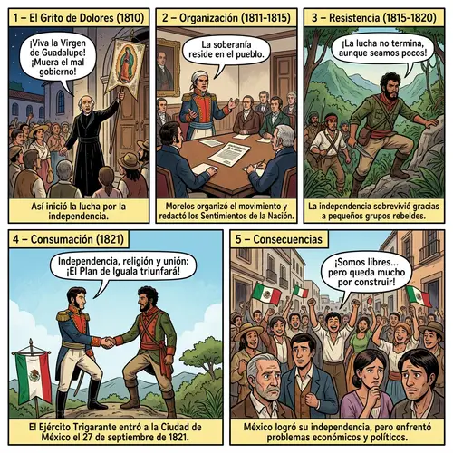 The Independence of Mexico: A Comic Journey