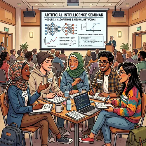 Diverse Group Friends AI Seminar | Collaborative Intellectual Pursuit