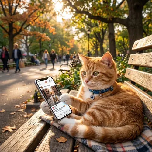 Tango the Adventurous Feline: Sharing His Escapades Online