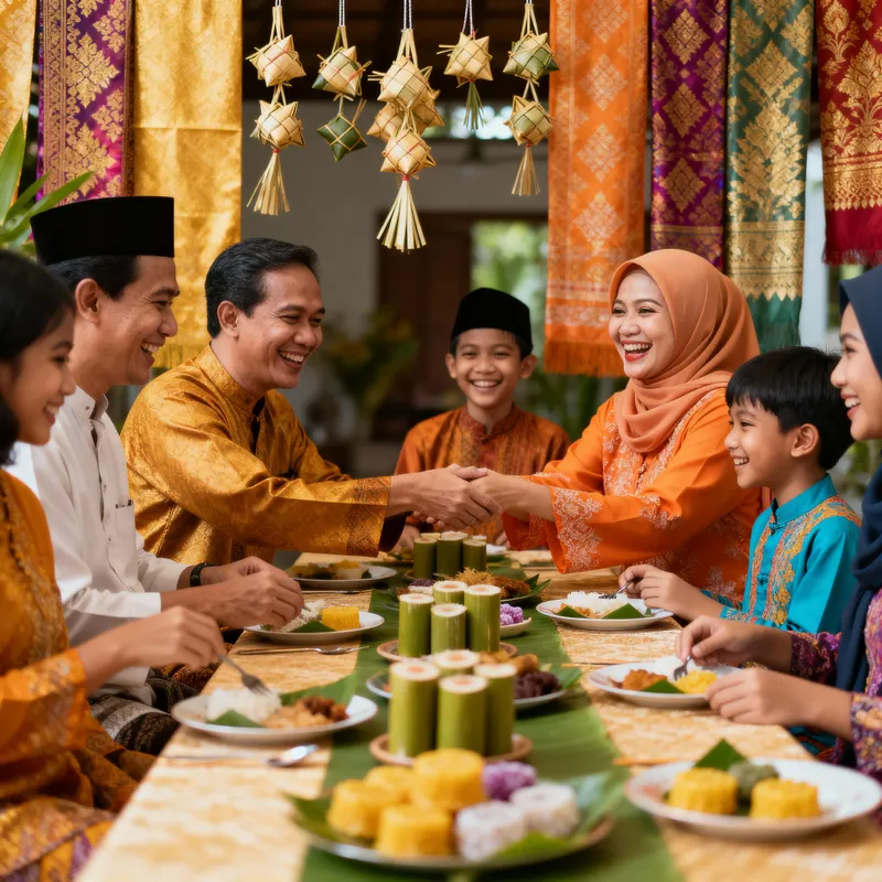 Festive Hari Raya Celebration in Malaysia