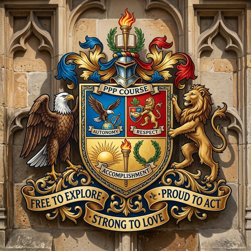 Custom Shield Design for Skills Representation