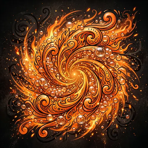 Vibrant Tattoo-Inspired Art Explosion