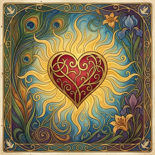 Vibrant Symbol of Love: Joyful Artwork Prior to 1912