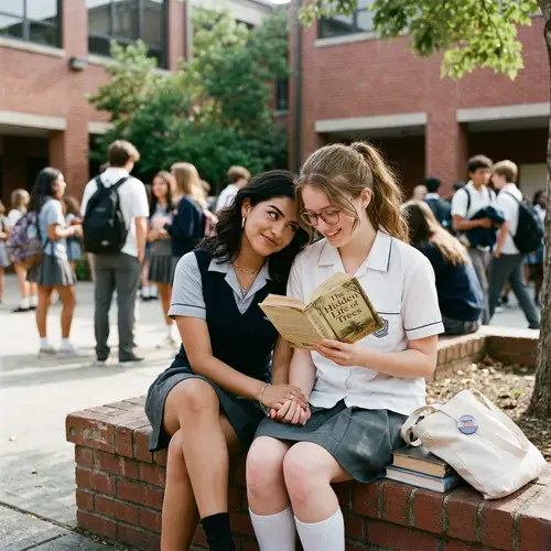 Romantic Tale of Contrasting Schoolgirls | Forbidden Love Story