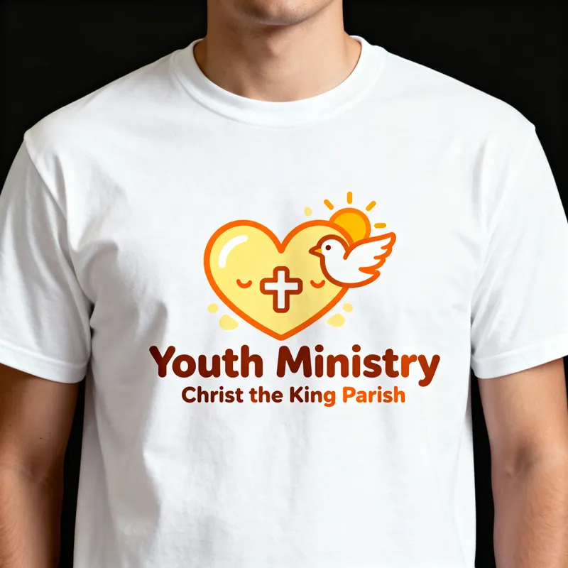 Youth Ministry T-shirt Design for Christ the King
