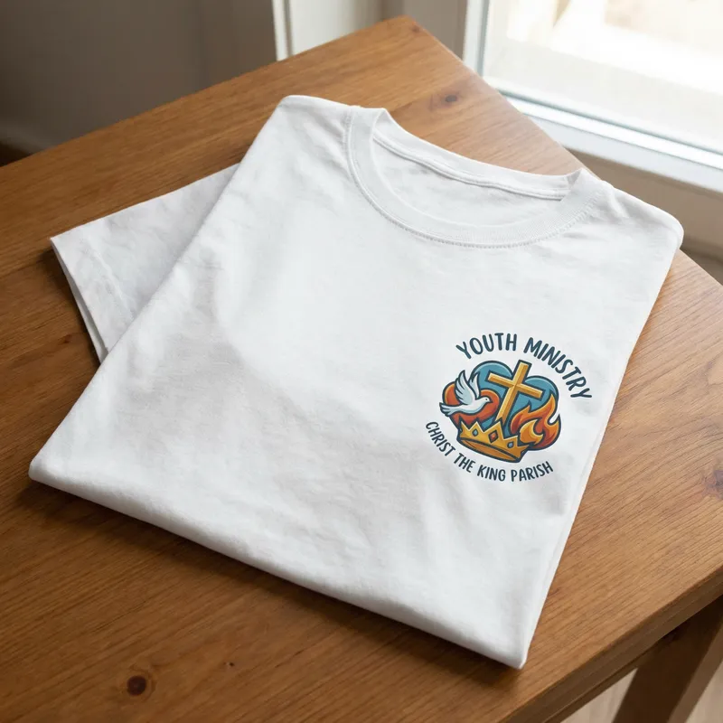 Youth Ministry T-shirt Design for Christ the King