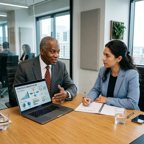 Professional Business Consultation: Seasoned Consultant & Engaged Associate