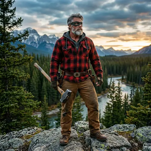 Flannel Man: The Hammer-Wielding Superhero