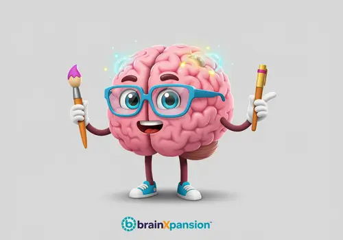 BrainXpansion Mascot: Discover Creative Learning