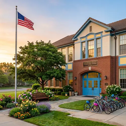 Front of School - A Welcoming Educational Space