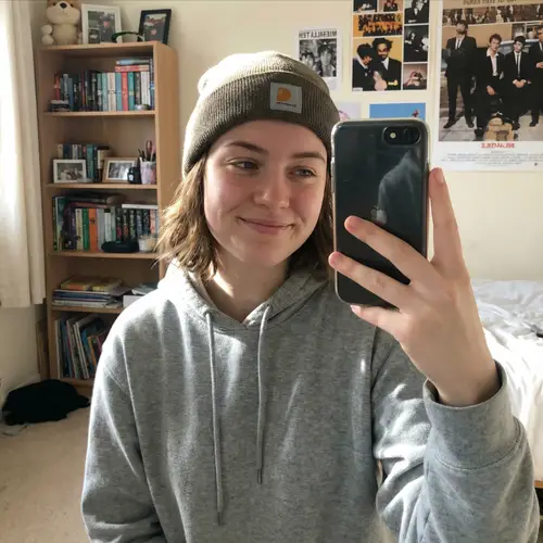 18-Year-Old Girl Selfie: Capture the Moment