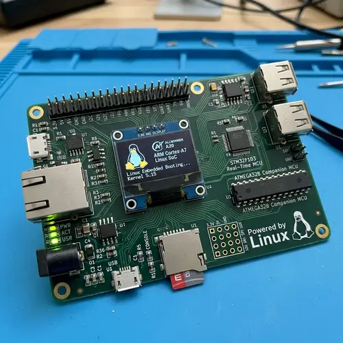 Embedded Linux PCB for Microcontrollers | Pinguin Tech