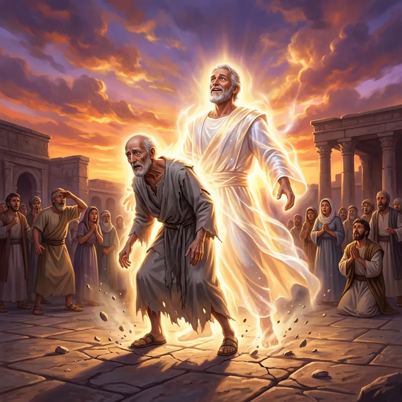 From Weakling to Deity: Transcendence with Radiance