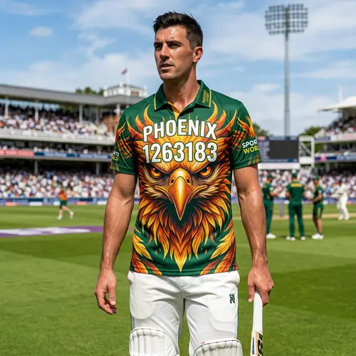 Phoenix Cricket Team Jersey in Green