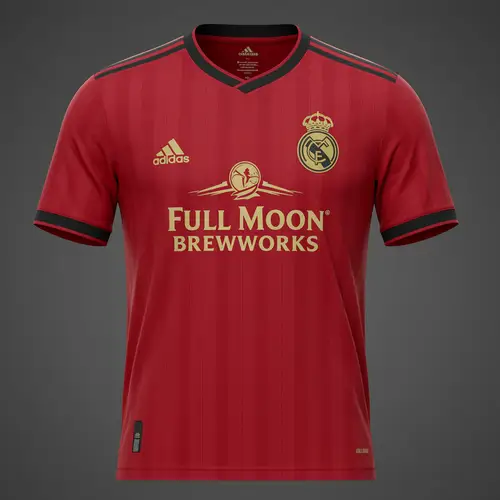 Custom Red and Black Football Jersey Design