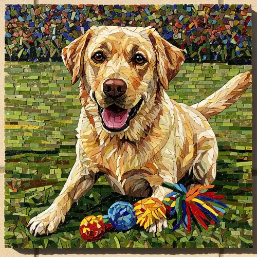Labrador Dog Image for Mosaicking