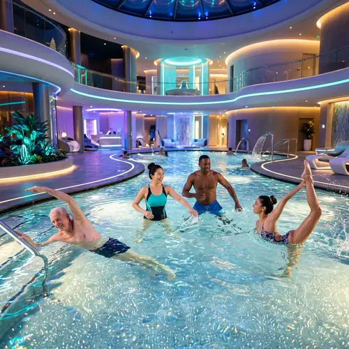 Futurist Spa: Water Exercises for All Ages