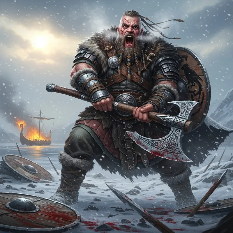 Berserker Viking: Legends of Fury and Valor