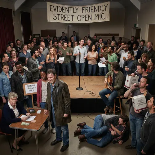 Evidently Friendly Street: A Poetic Gathering