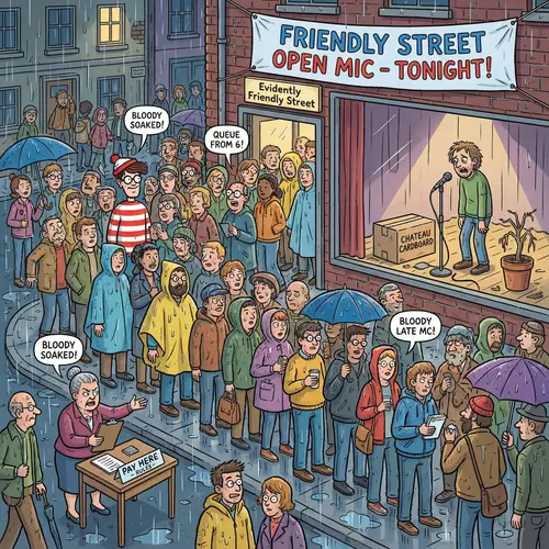 Find Wally in Evidently Friendly Street