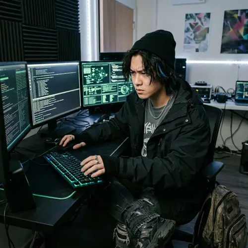 K-pop Musician Hacking Computer | Online Security
