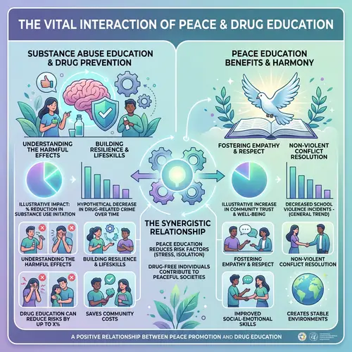 Peace and Drug Education Infographic: Essential Insights