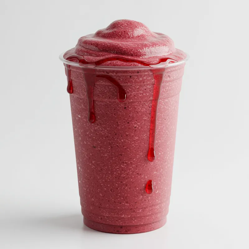 Refreshing Iced Red Berry Frappe - Photo Showcase Refreshing Iced Red Berry Frappe - Photo Showcase