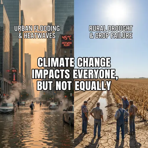Climate Change Impacts Everyone Differently