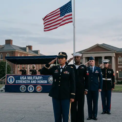 USA Military: Strength And Honor