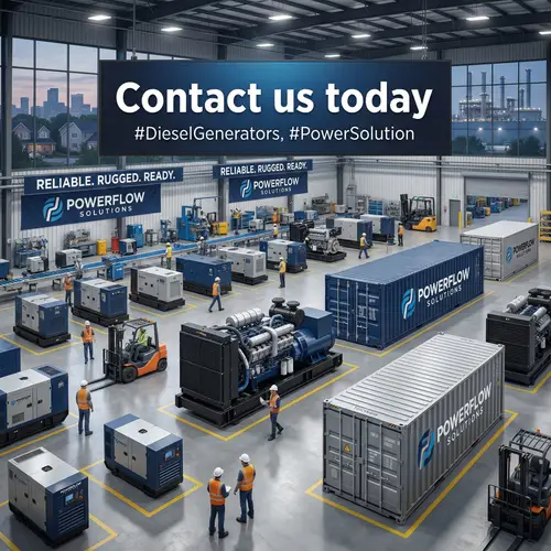 Reliable Diesel Generators for Home & Industry