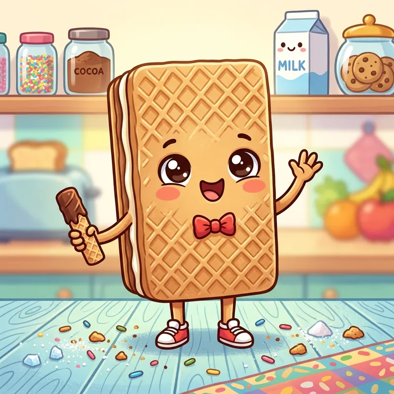 Cartoon Wafers: Fun and Flavorful Treats
