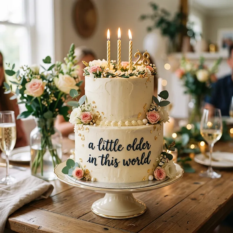 A Little Older Birthday Cake Ideas