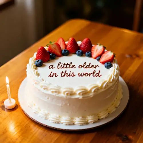 A Little Older Birthday Cake Ideas