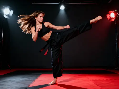 Sarah Michelle Gellar's Dynamic Taekwondo Kick