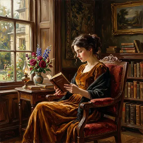 Vibrant Traditional Oil Painting - Museum Quality Art