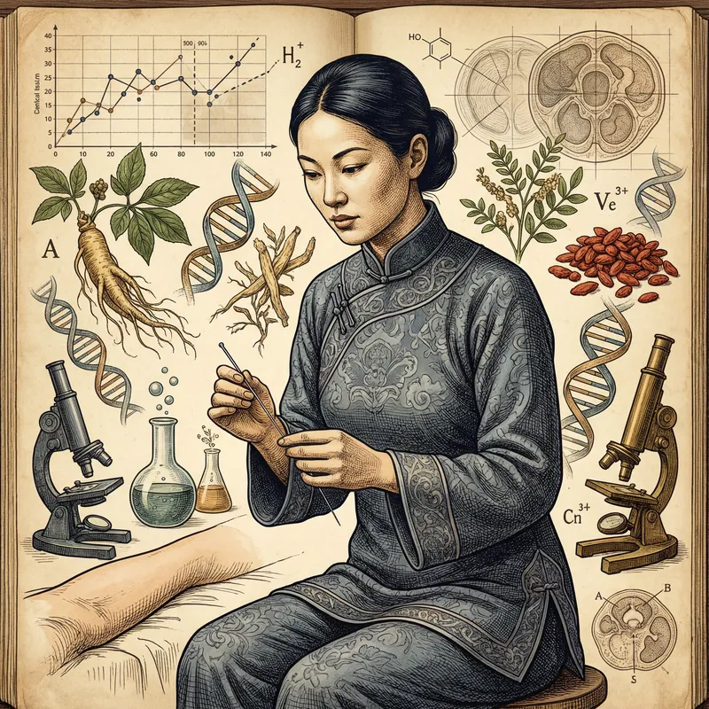 Science, Acupuncture, and Chinese Medicine Artwork Science, Acupuncture, and Chinese Medicine Artwork