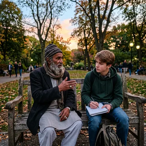 Wisdom Between Generations in the Park