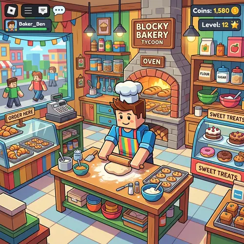 Roblox Inspired Bakery Simulator | Virtual Character Design