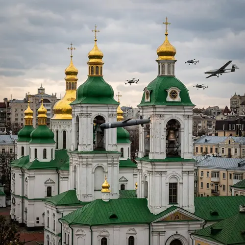 Russian Missile Amid Ukrainian Churches | Drone Attack