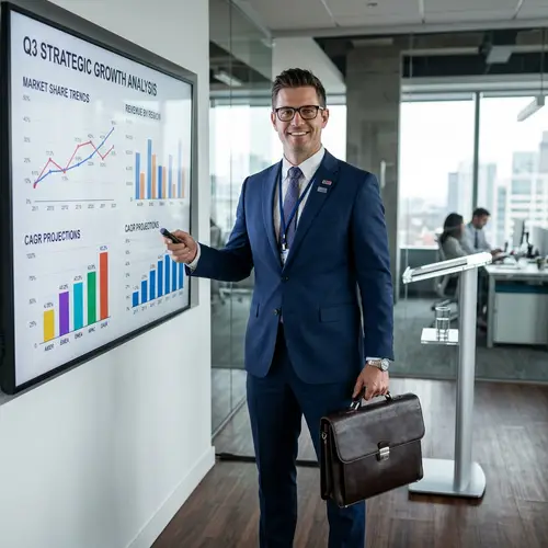 MBA Strategy Professional with Glasses | Business Setting