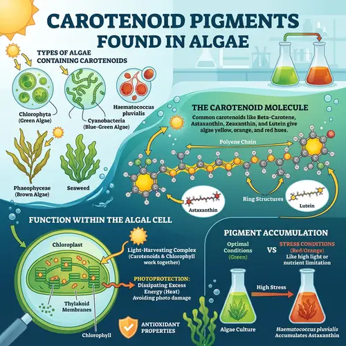 Carotenoid Pigments in Algae: A Complete Guide