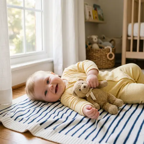 Chubby Baby in Yellow Jumpsuit | Sweet Baby Photography