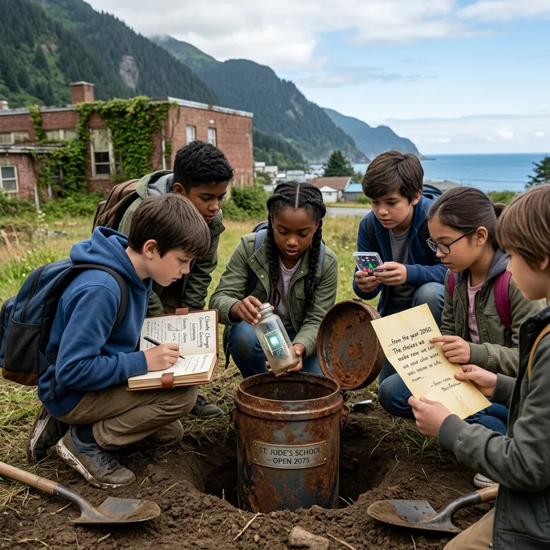 Mystery Time Capsule: Lessons from the Future Mystery Time Capsule: Lessons from the Future